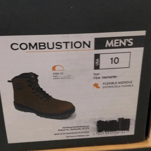 Brahma Mens Work Boots - Picture 11 of 12